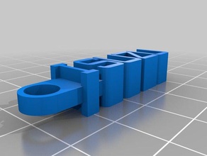 isuzu organización personalizado 3d print model - Mito3D