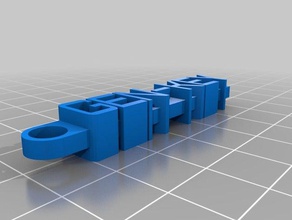 genkey - Organisation angepasst 3d print model - Mito3D