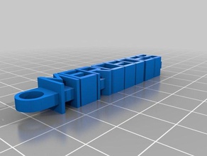 mercedes de l'organisation personnalisé 3d print model - Mito3D