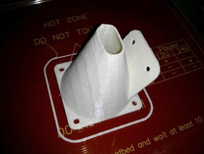 fan nozzle 50x50 prusa mendel 3d printer accessories cooling reprap 3d print model - Mito3D