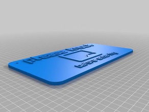 v01 örneğin işaret işaretler logoları özelleştirilmiş 3d print model - Mito3D