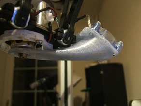 Ventola da 40mm condotto rostock 3d la stampante accessori di raffreddamento ventola max aggiornamento 3d print model - Mito3D