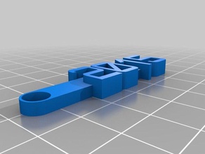 2015 keychain organization customized 3d print model - Mito3D