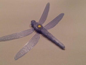 yusufçuk libelle hayvanlar mıknatıs 3d print model - Mito3D