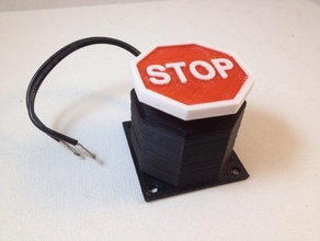 acil durdurma düğmesi 3d yazıcı aksesuarlar basma anahtarı bırak 3d print model - Mito3D