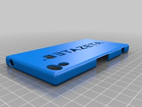 xperia z1 betazeta durumunda carcasa mobil telefon sony 3d print model - Mito3D
