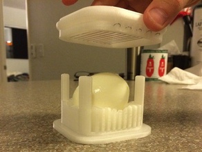 Eierschneider Küche Essen Kochen Eier Eier-Salat Werkzeug 3d print model - Mito3D