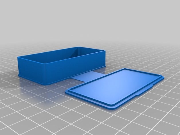 özelleştirilmiş durumda dikdörtgen benim kaplar 3D print model - Mito3D