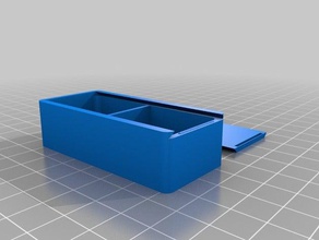 özelleştirilmiş kutu sürgülü üst benim kaplar 3d print model - Mito3D