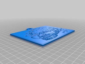 ral-tooned 2d a arte personalizado 3d print model - Mito3D