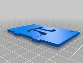pi-letter - verbesserte anpassbare Obere Abdeckung Gehäuse raspberry pi Elektronik kundengebundene 3d print model - Mito3D