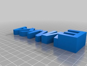 o nome outros 3d print model - Mito3D