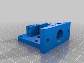 entraînement direct de l'extrudeuse 3d l'imprimante extrudeuses filament 3mm nema 17 reprap 3d print model - Mito3D