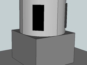sensör taret Robotik 3d print model - Mito3D