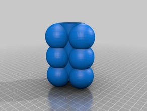 squishy vase containers ninjaflex 3d print model - Mito3D