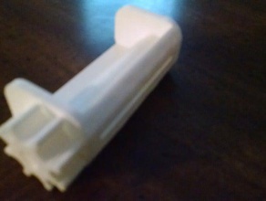 bloqueo exprimidor de pasta dientes 63mm modular 3d la impresión acoplador transparencia pulse rodillo el tubo soporte 3d print model - Mito3D