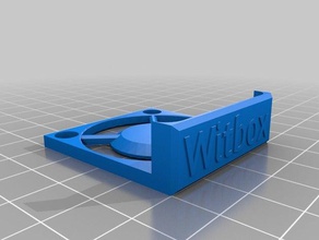 ventilador protector witbox hephestos 3d de la impresora accesorios bq prusa i3 3d print model - Mito3D