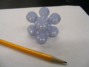 structure pérovskite de la physique l'astronomie 3d les atomes chimie treillis pla 3d print model - Mito3D