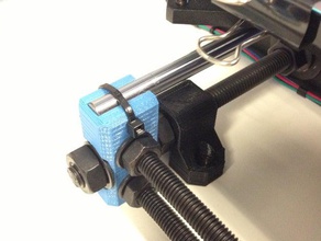 sujetadores de pies prusa i3 hephestos 3d la impresora accesorios 3d print model - Mito3D