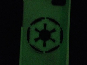 imperial emblem iphone 4s case mobile glow star starwars 3d print model - Mito3D