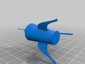 foguete de jv brinquedos jogos 3d print model - Mito3D