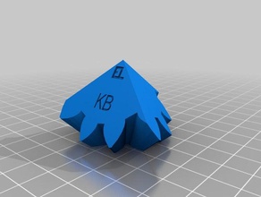 my customized cube gear large interactive art 3d print model - Mito3D