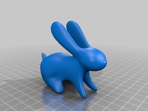 wabbit animaux bunny 3d print model - Mito3D