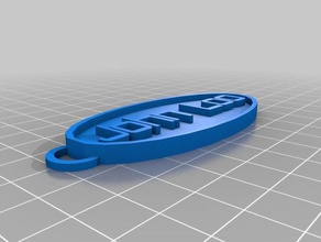 john loo iii keychains customized 3d print model - Mito3D