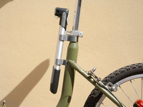 graziella pump holder btwin mnp 200 sport outdoors bike street life 3d print model - Mito3D