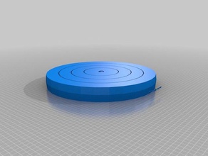 5 anneaux en rotation 200 mm 40 mécanique les jouets personnalisé 3d print model - Mito3D