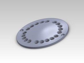 piscina de spa tampa do filtro substituição partes abs 3d print model - Mito3D