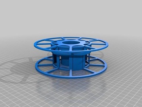 customized configurable cable filament spool- 88 percent organization 3d print model - Mito3D