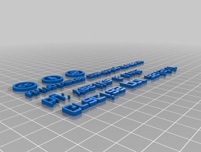 recuerdo mi boda işaretler logoları özelleştirilmiş 3d print model - Mito3D