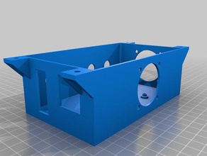 rampe 14 appeso armadio 3d la stampante parti 40mm arduino box caso ventilatore 3d print model - Mito3D