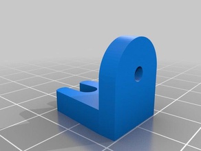 window blind opener shaft holder replacement parts 3d print model - Mito3D
