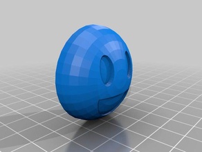 emoji Magneten Modelle lächeln 3d print model - Mito3D