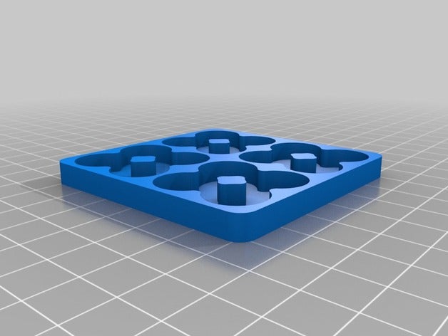 batteriehalter aa neu de l'organisation personnalisé 3D print model - Mito3D