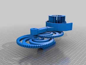 my customized involute blower hand tools 3d print model - Mito3D