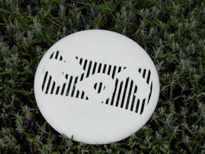 frisme custom 3d printed frisbee other flying 3d print model - Mito3D