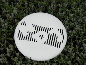 frisme personalizados impressos em 3d frisbee outros voar 3d print model - Mito3D