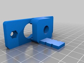 ile e3d v6 bowden yazıcı ekstruderler 3d print model - Mito3D