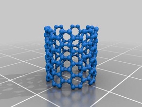 nanotubos de carbono la física astronomía 3d print model - Mito3D