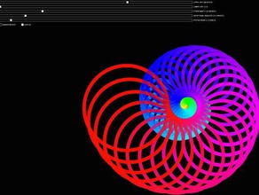 processamento de ide nautilus formas matemática a arte recursiva repita forma shell 3d print model - Mito3D