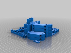 prusa mendel chapa única outros 3d a produção de placas reprap atualização 3d print model - Mito3D