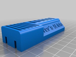 trevor stick holder organization customized 3d print model - Mito3D