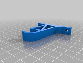 my customized parametric pipe hanger parts 3d print model - Mito3D