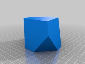 dürer polyedre les mathématiques l'art 3d print model - Mito3D