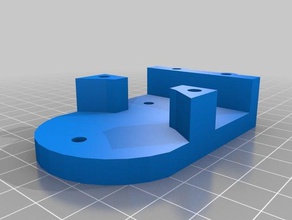 kneeelbow suporte para a roda robótica 3d print model - Mito3D