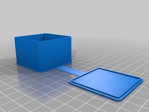 mi personalizados caso rectangular contenedores 3d print model - Mito3D