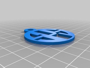 mi monograma personalizado colgante de varios bucles joyería 3d print model - Mito3D